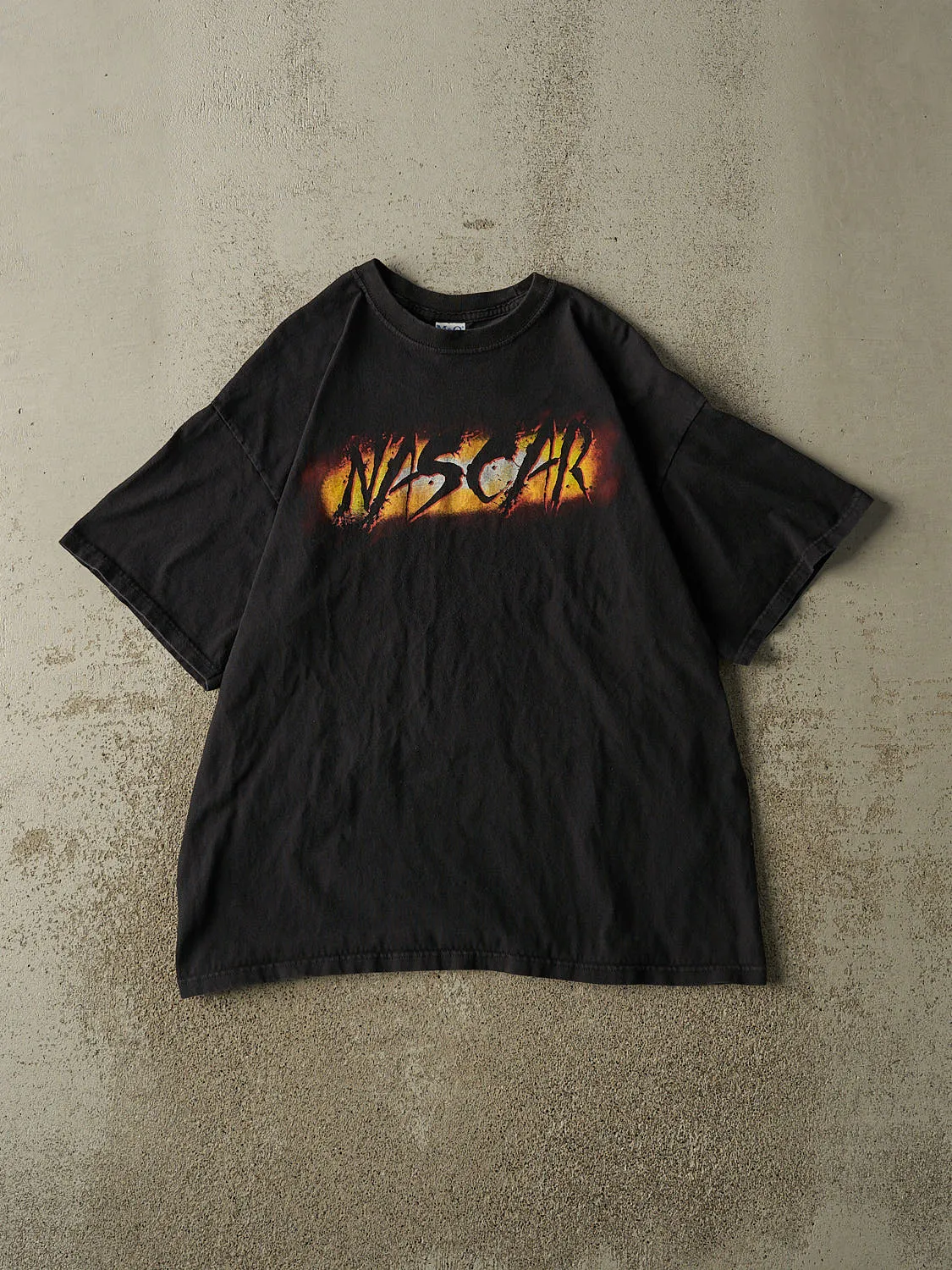 Vintage Y2K Black Nascar Racing Tee (L) sold by Rebalance Vintage