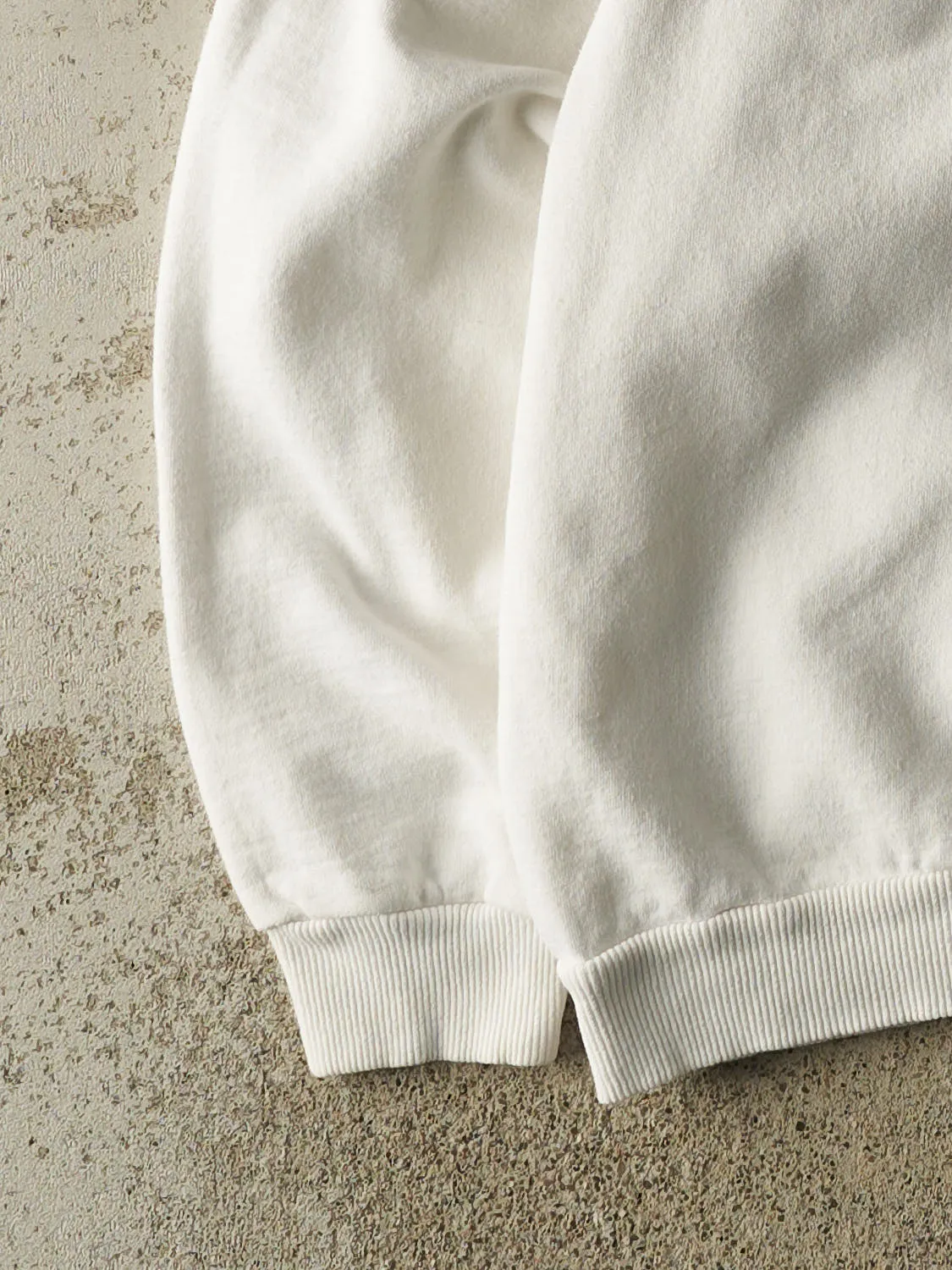 Vintage 90s White York University Crewneck (L) sold by Rebalance Vintage product image thumbnail 3