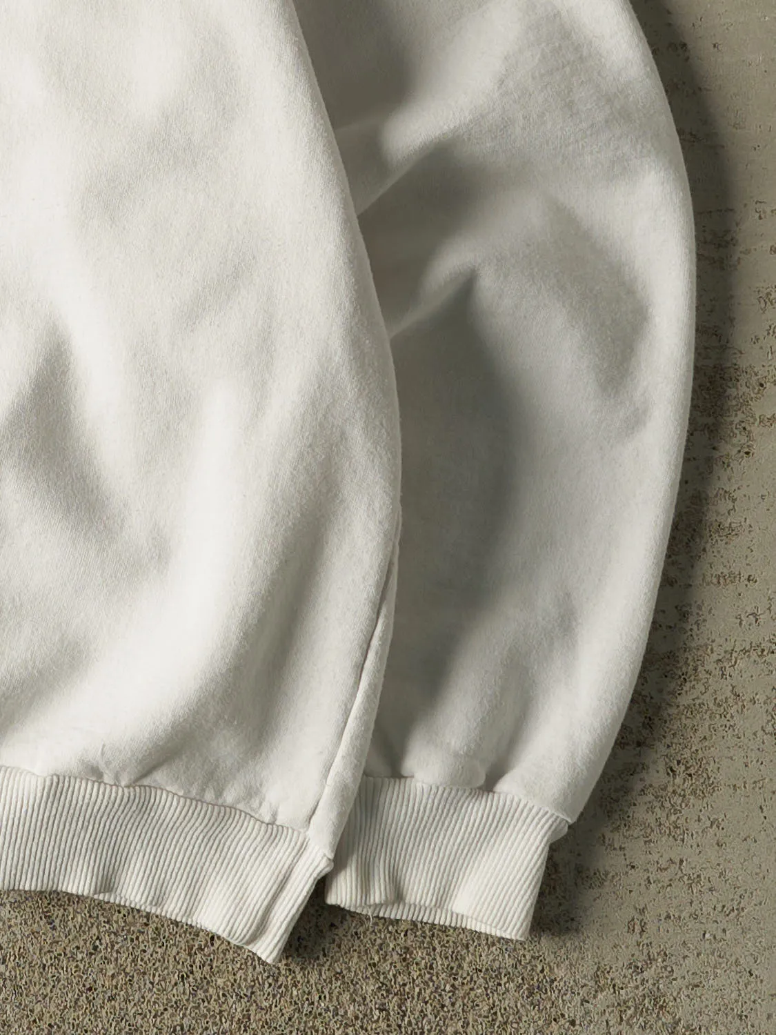 Vintage 90s White York University Crewneck (L) sold by Rebalance Vintage product image thumbnail 4