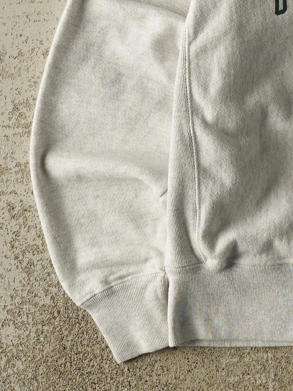 Vintage Y2K Heather Grey Champion Reverse Weave Ohio University Crewneck (S) sold by Rebalance Vintage product image thumbnail 4