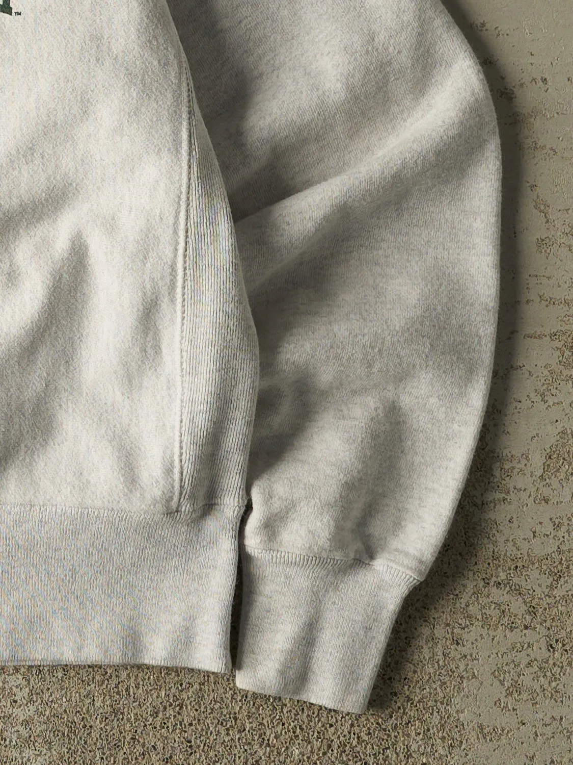 Vintage Y2K Heather Grey Champion Reverse Weave Ohio University Crewneck (S) sold by Rebalance Vintage product image thumbnail 5