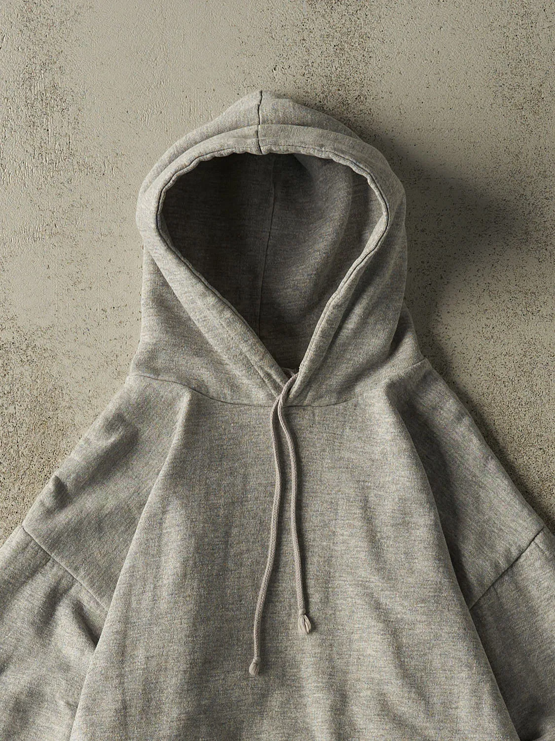 Vintage 90s Heather Grey Thermal Lined Hoodie (M) sold by Rebalance Vintage product image thumbnail 2