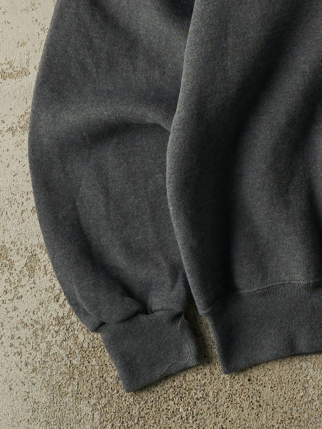 Vintage 90s Charcoal Grey Russell Athletic Blank Crewneck (XL/XXL) sold by Rebalance Vintage product image thumbnail 3