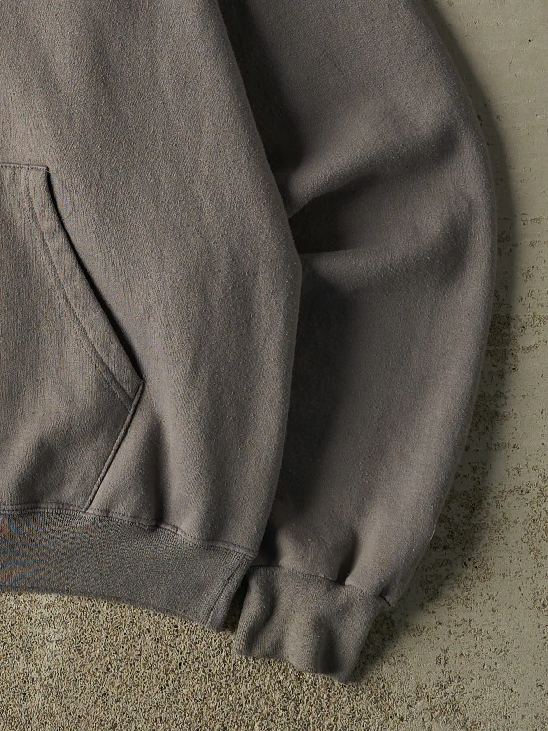 Vintage 90s Stone Grey Champion Hoodie (XL/XXL) sold by Rebalance Vintage product image thumbnail 4