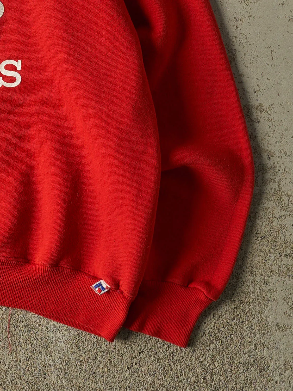 Vintage 80s Red Russell Athletic x Roots Crewneck (M/L) sold by Rebalance Vintage product image thumbnail 4