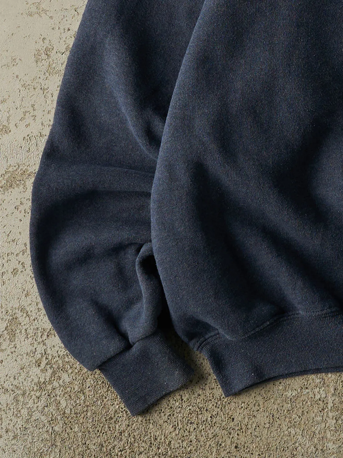 Vintage Y2K Washed Blue Russell Athletic Blank Crewneck (XL) sold by Rebalance Vintage product image thumbnail 3