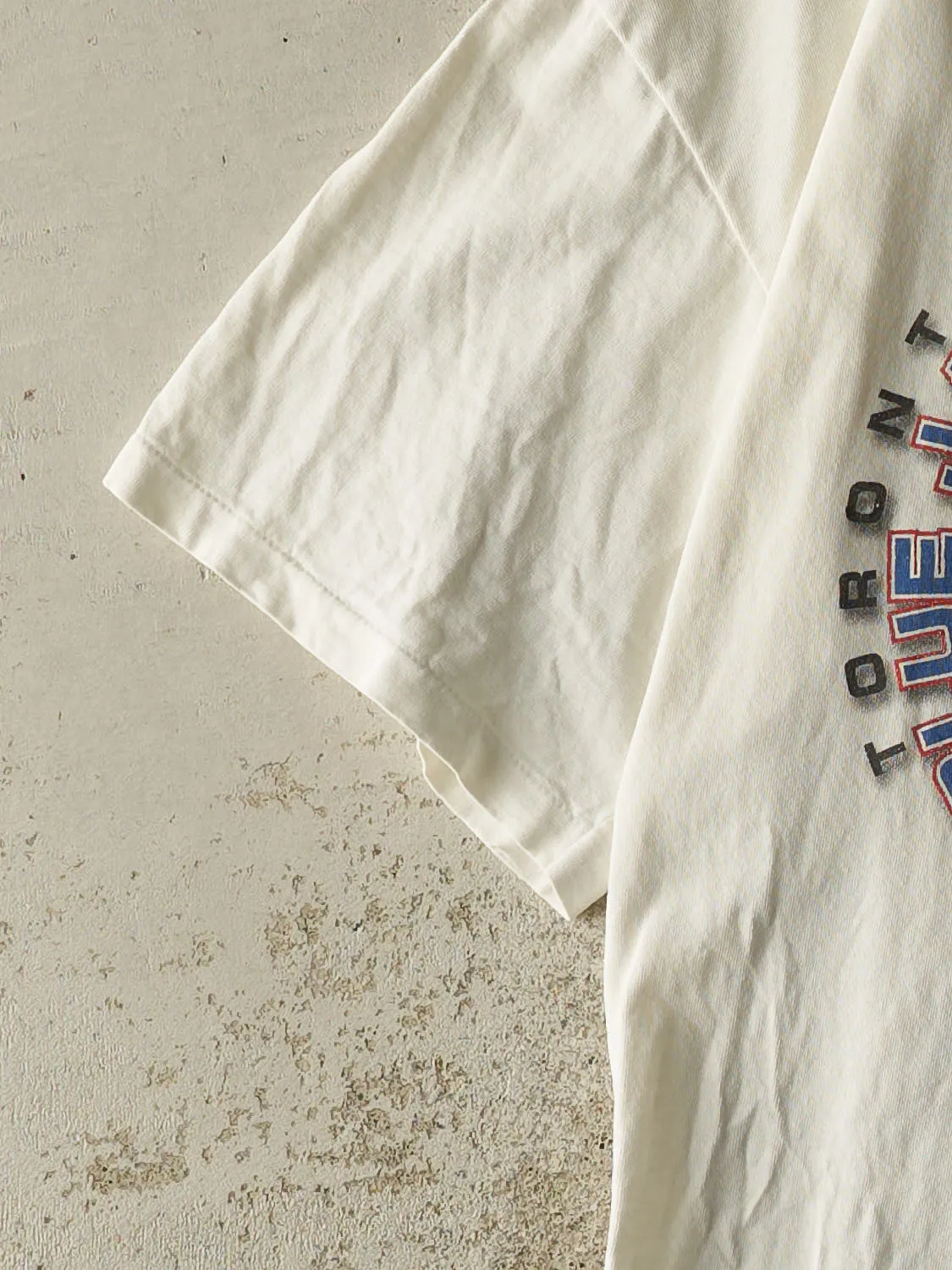 Vintage 03' White Toronto Blue Jays vs Montreal Expos Tee (M/L) sold by Rebalance Vintage product image thumbnail 3