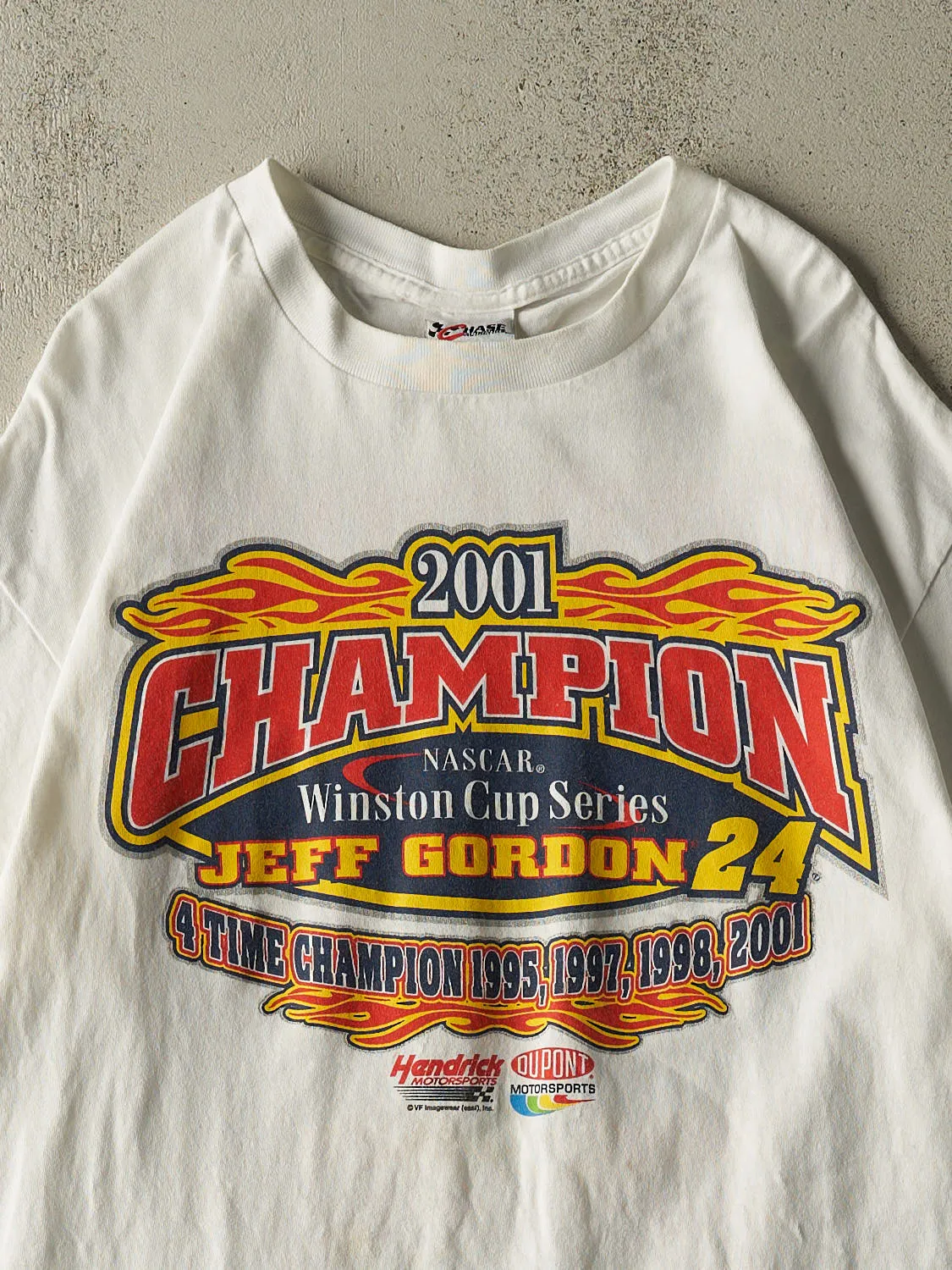 Vintage 01' White Jeff Gordon Winston Cup Champion Tee (XL) sold by Rebalance Vintage product image thumbnail 3