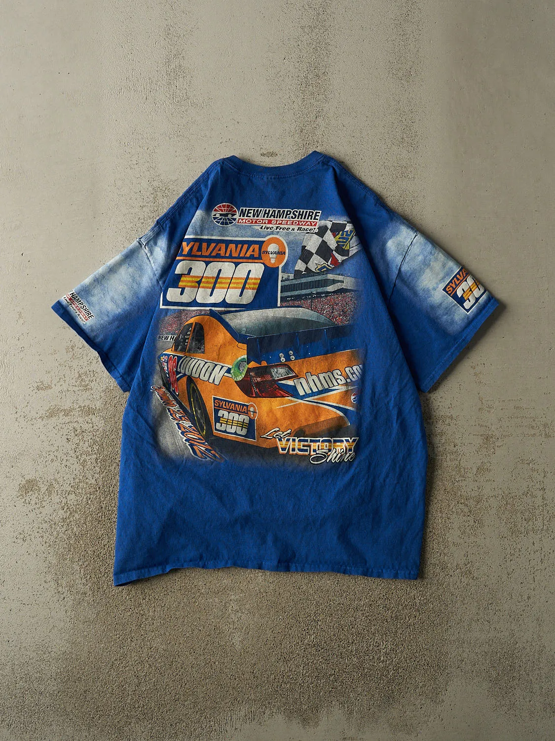 Vintage 12' Blue Sylvania AOP Racing Tee (XL) sold by Rebalance Vintage product image thumbnail 2