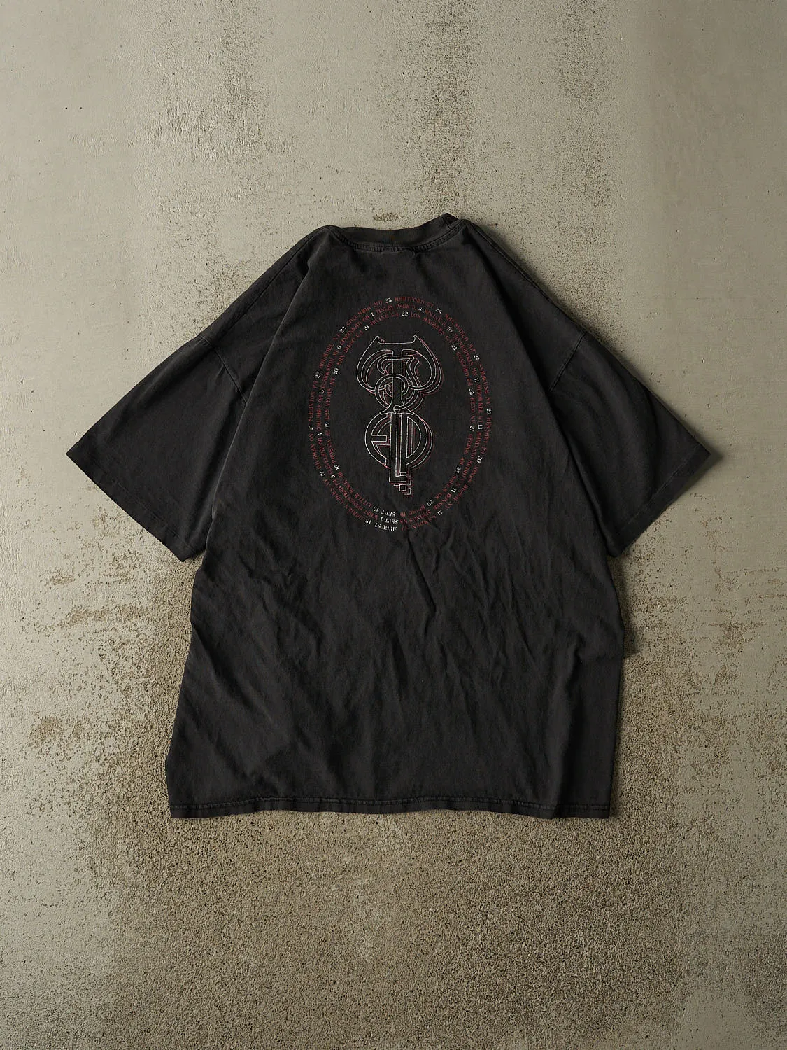 Vintage 96' Faded Black Jethro Tull Tour Tee (L/XL) sold by Rebalance Vintage product image thumbnail 2