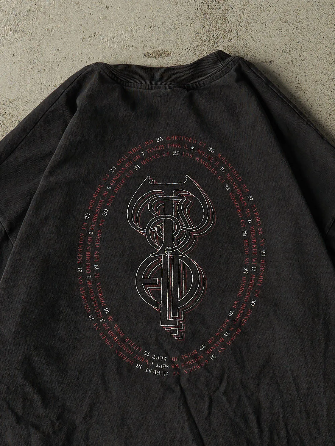 Vintage 96' Faded Black Jethro Tull Tour Tee (L/XL) sold by Rebalance Vintage product image thumbnail 4