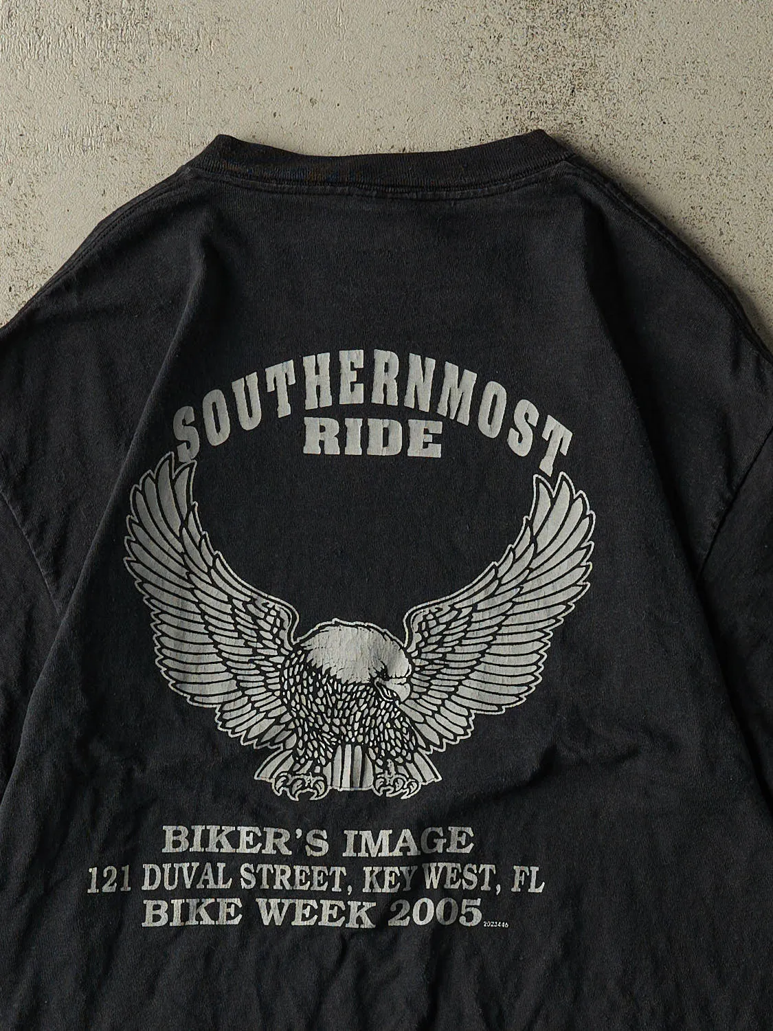 Vintage 05' Black Key West Florida Bike Week Tee (M) sold by Rebalance Vintage product image thumbnail 4