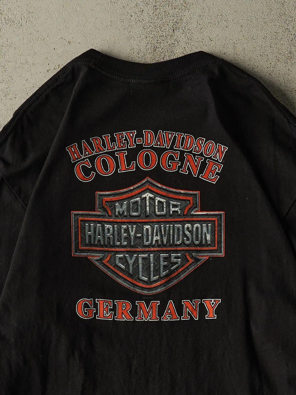 Vintage 09' Black Harley Davidson Germany Long Sleeve (L/XL) sold by Rebalance Vintage product image thumbnail 4