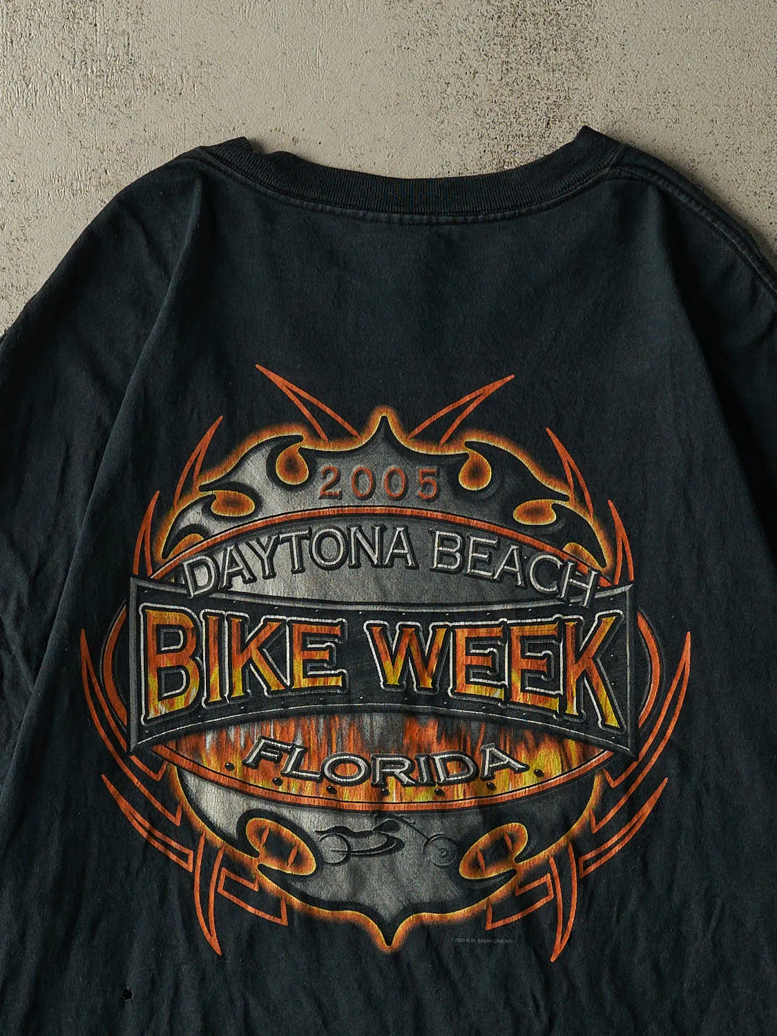 Vintage 05' Black Daytona Beach Bike Week Tee (XL) sold by Rebalance Vintage product image thumbnail 4