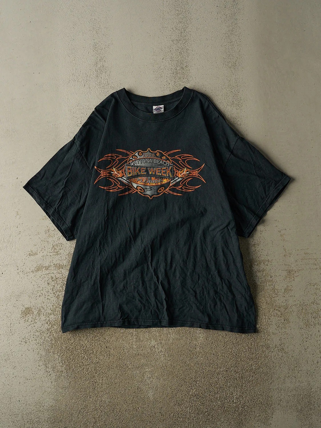 Vintage 05' Black Daytona Beach Bike Week Tee (XL) sold by Rebalance Vintage