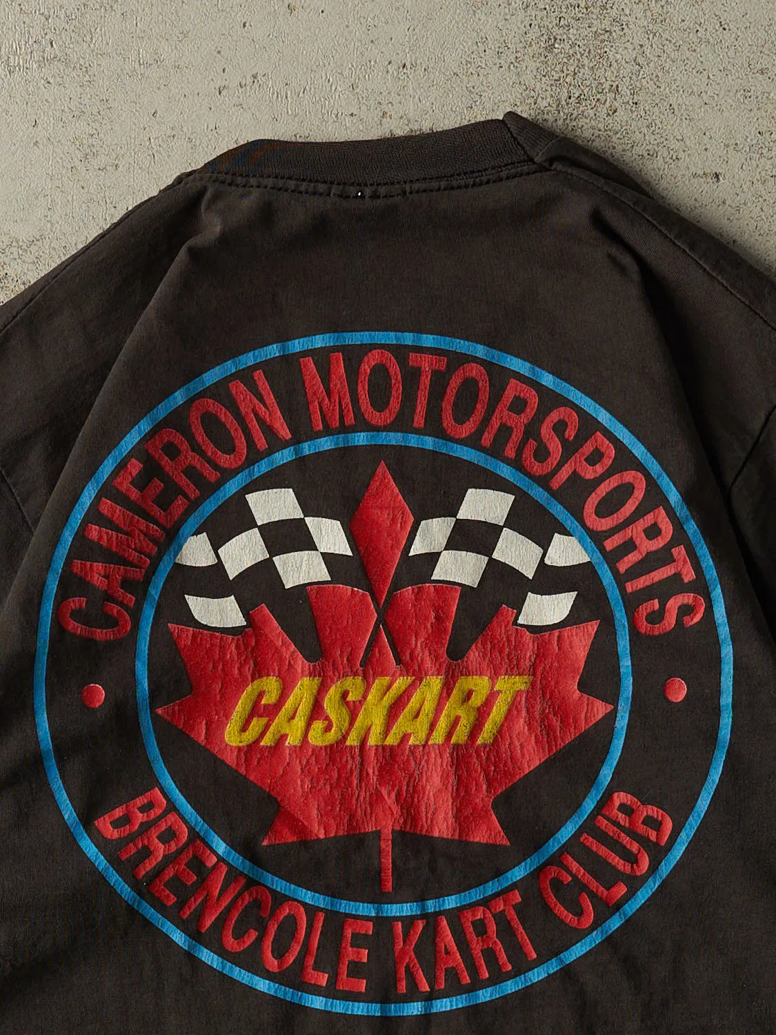 Vintage 90s Black Brencole Kart Club Tee (M) sold by Rebalance Vintage product image thumbnail 4