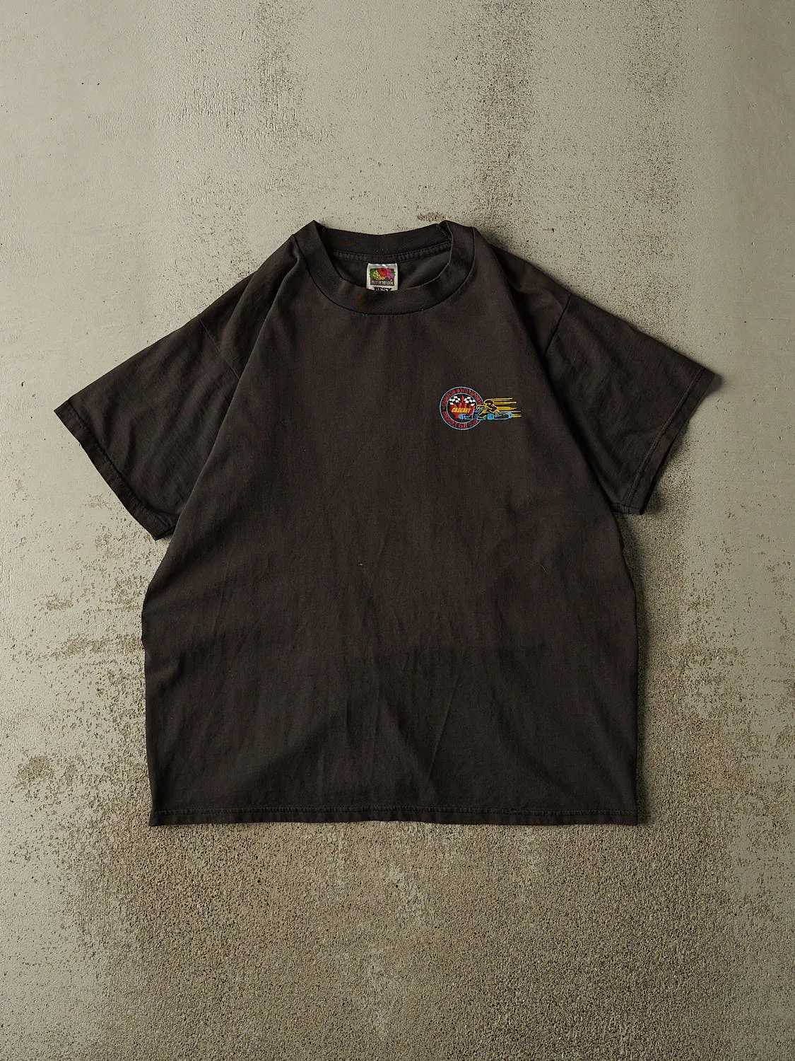 Vintage 90s Black Brencole Kart Club Tee (M) sold by Rebalance Vintage
