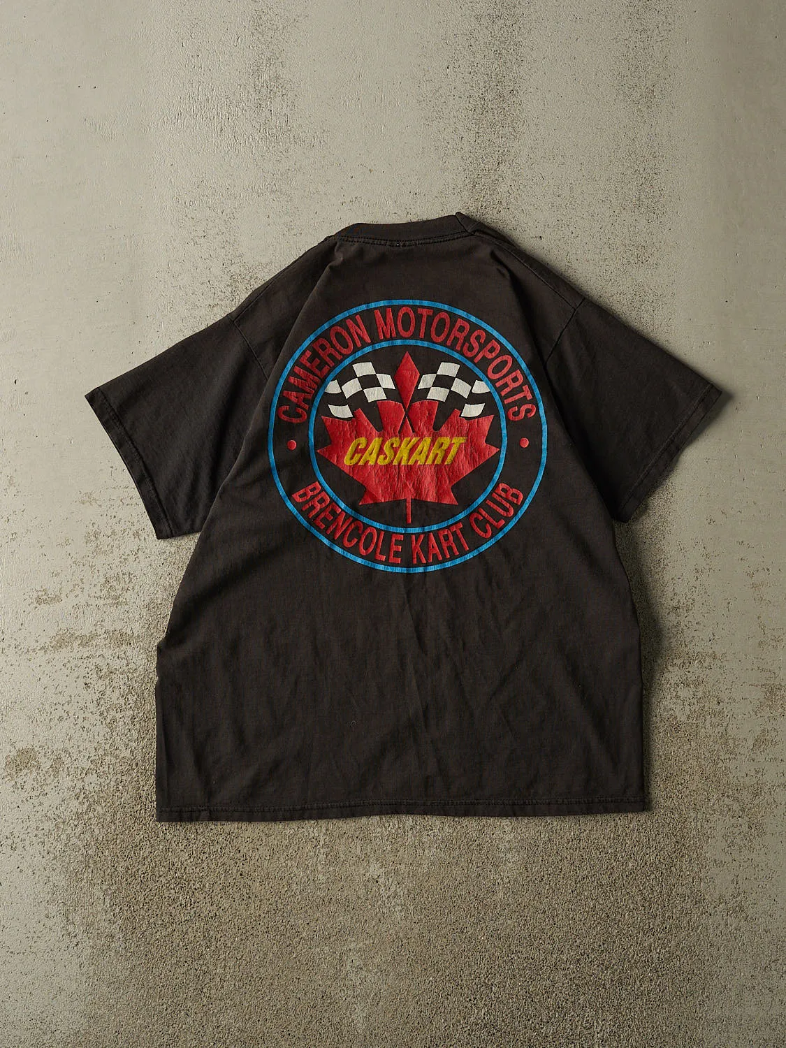 Vintage 90s Black Brencole Kart Club Tee (M) sold by Rebalance Vintage product image thumbnail 2
