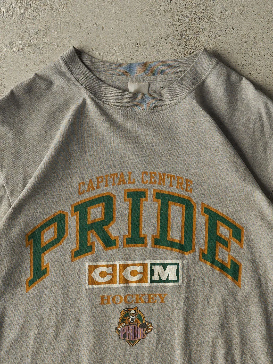 Vintage Y2K Grey Capital Centre Pride Tee (L/XL) sold by Rebalance Vintage product image thumbnail 2