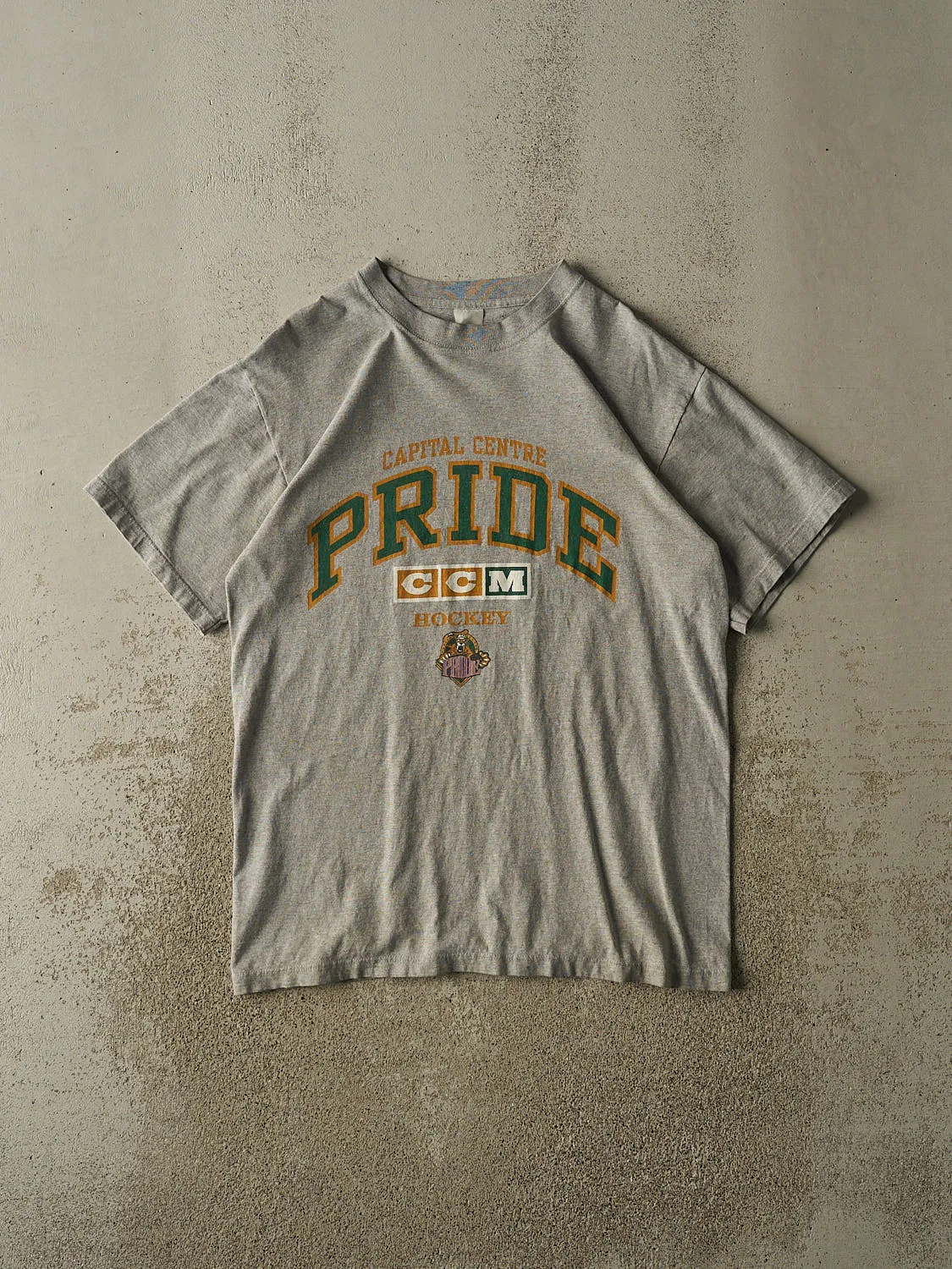 Vintage Y2K Grey Capital Centre Pride Tee (L/XL) sold by Rebalance Vintage