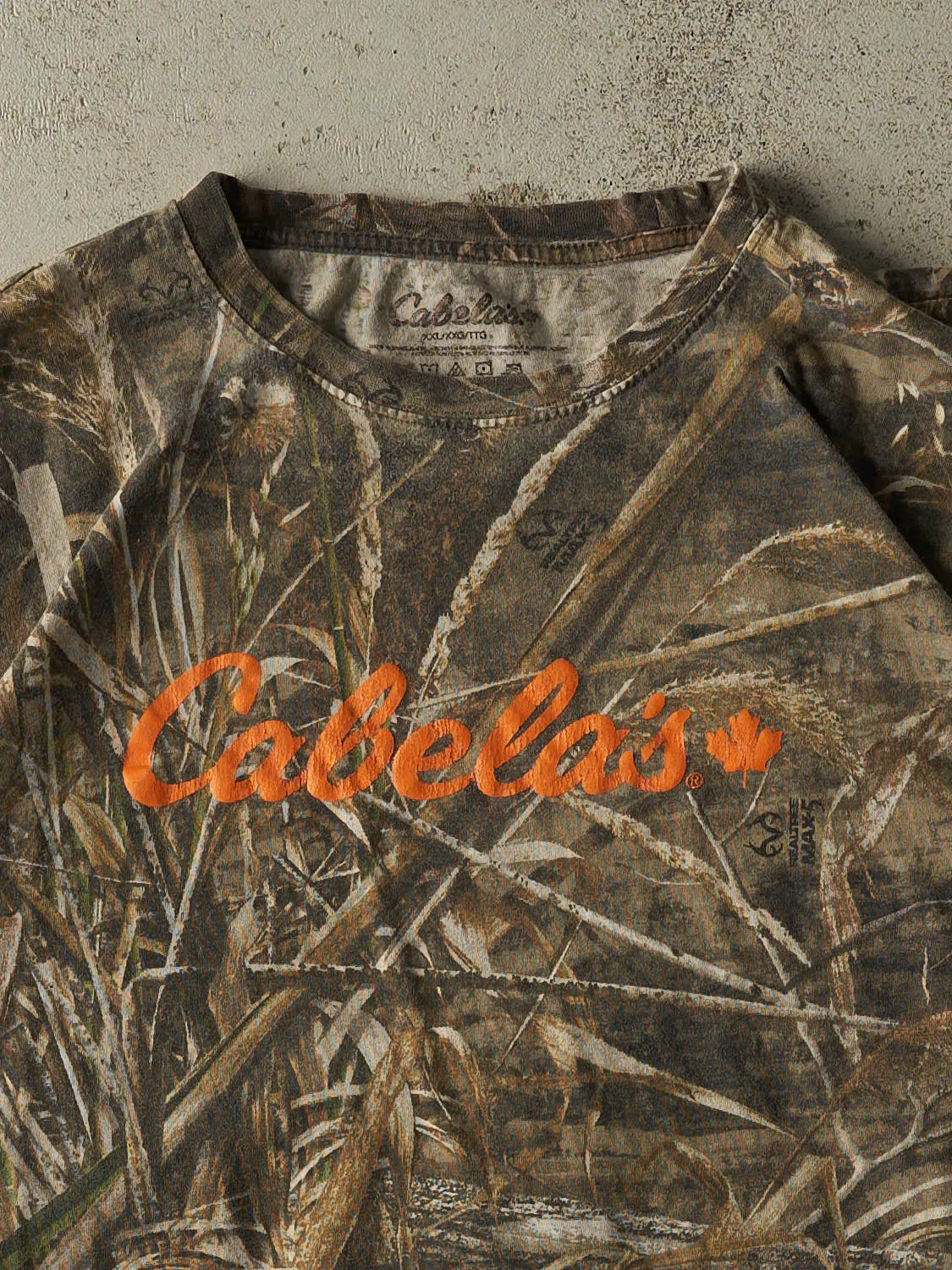 Vintage Y2K Camo Cabela's x Real Tree Tee (XL/XXL) sold by Rebalance Vintage product image thumbnail 2