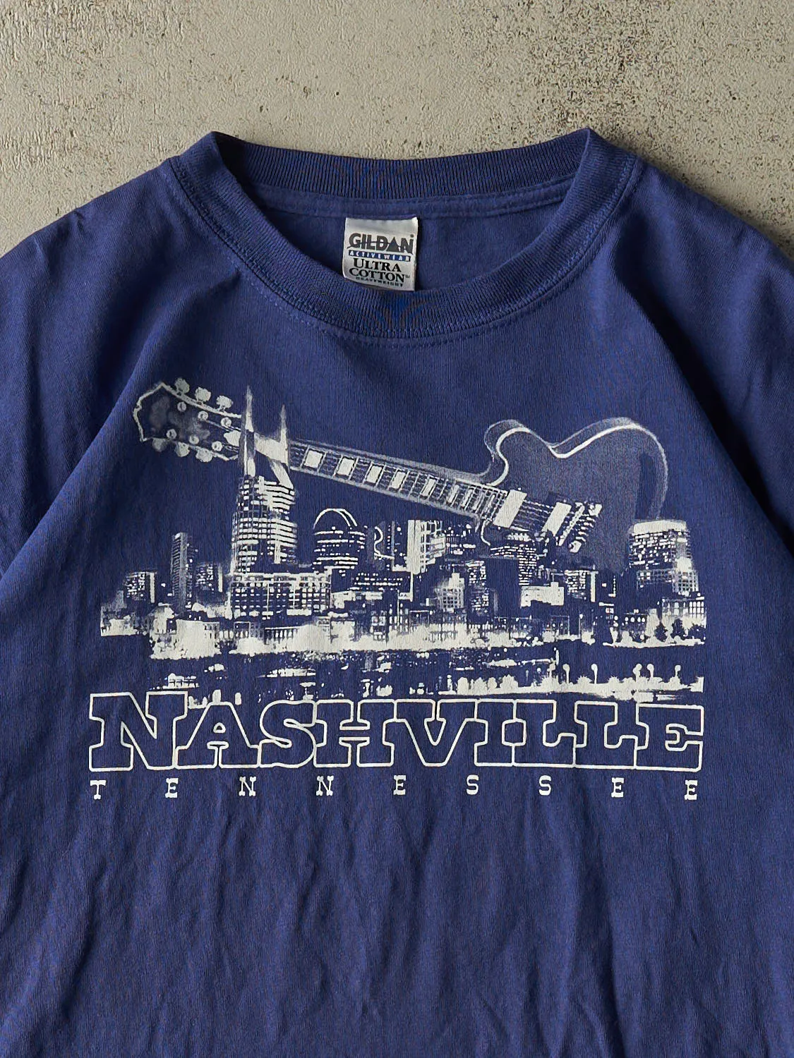 Vintage Y2K Blue Nashville Tennessee Tee (M/L) sold by Rebalance Vintage product image thumbnail 2