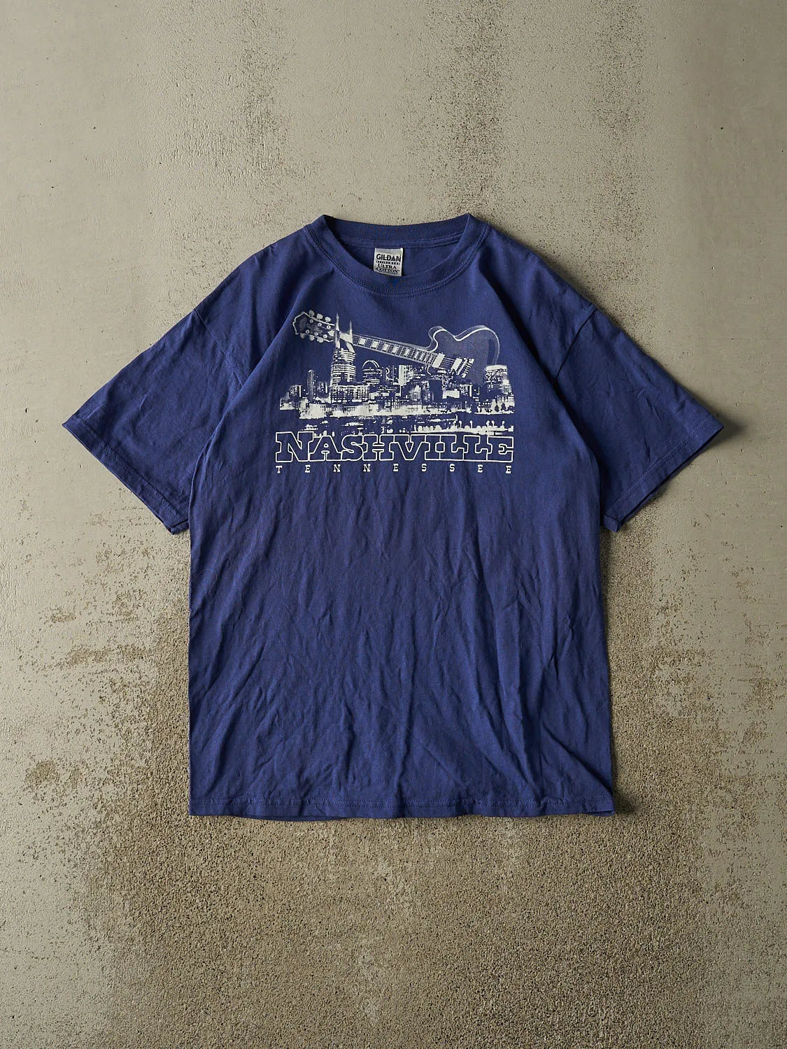 Vintage Y2K Blue Nashville Tennessee Tee (M/L) sold by Rebalance Vintage