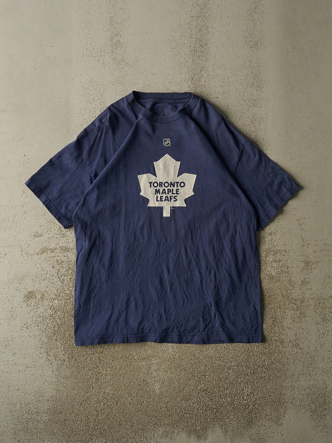 Vintage Y2K Navy Blue Toronto Maple Leafs #19 Joffrey Lupul Tee (XL) sold by Rebalance Vintage