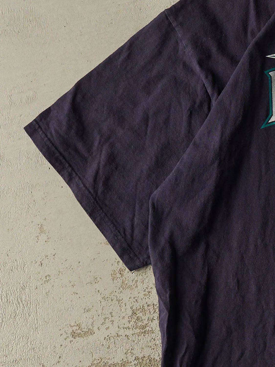 Vintage 90s Navy Blue Seattle Mariners Tee (XXL) sold by Rebalance Vintage product image thumbnail 3