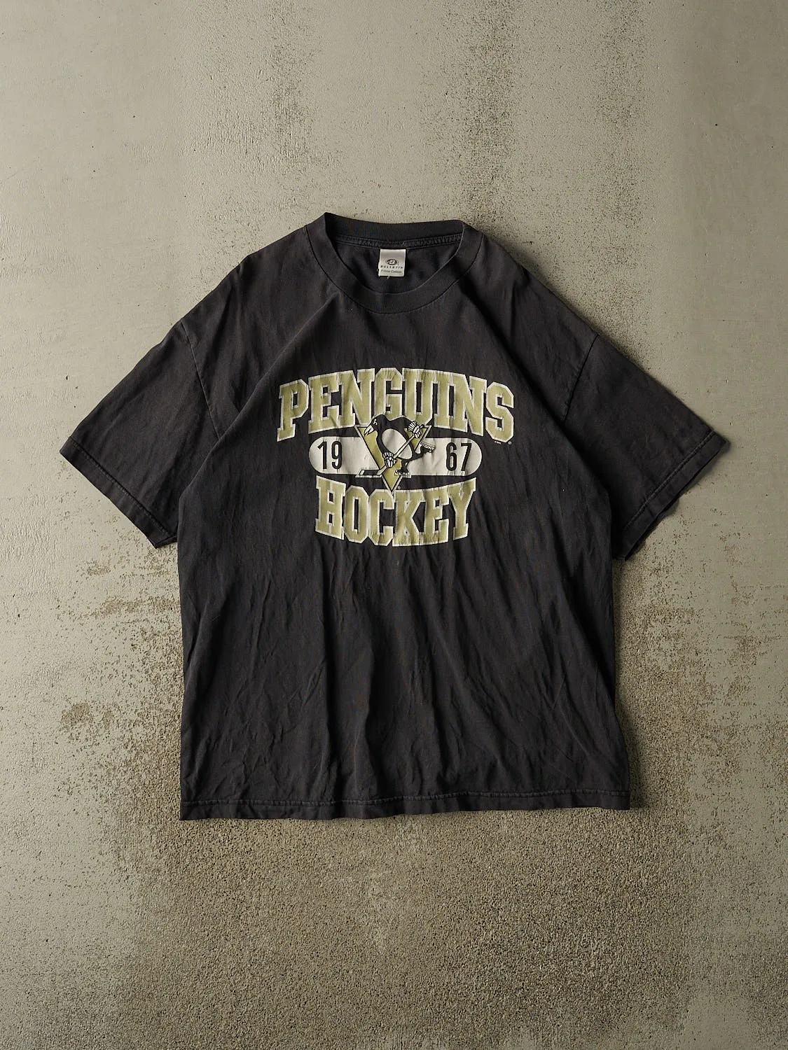 Vintage Y2K Black Pittsburgh Penguins Tee (L/XL) sold by Rebalance Vintage