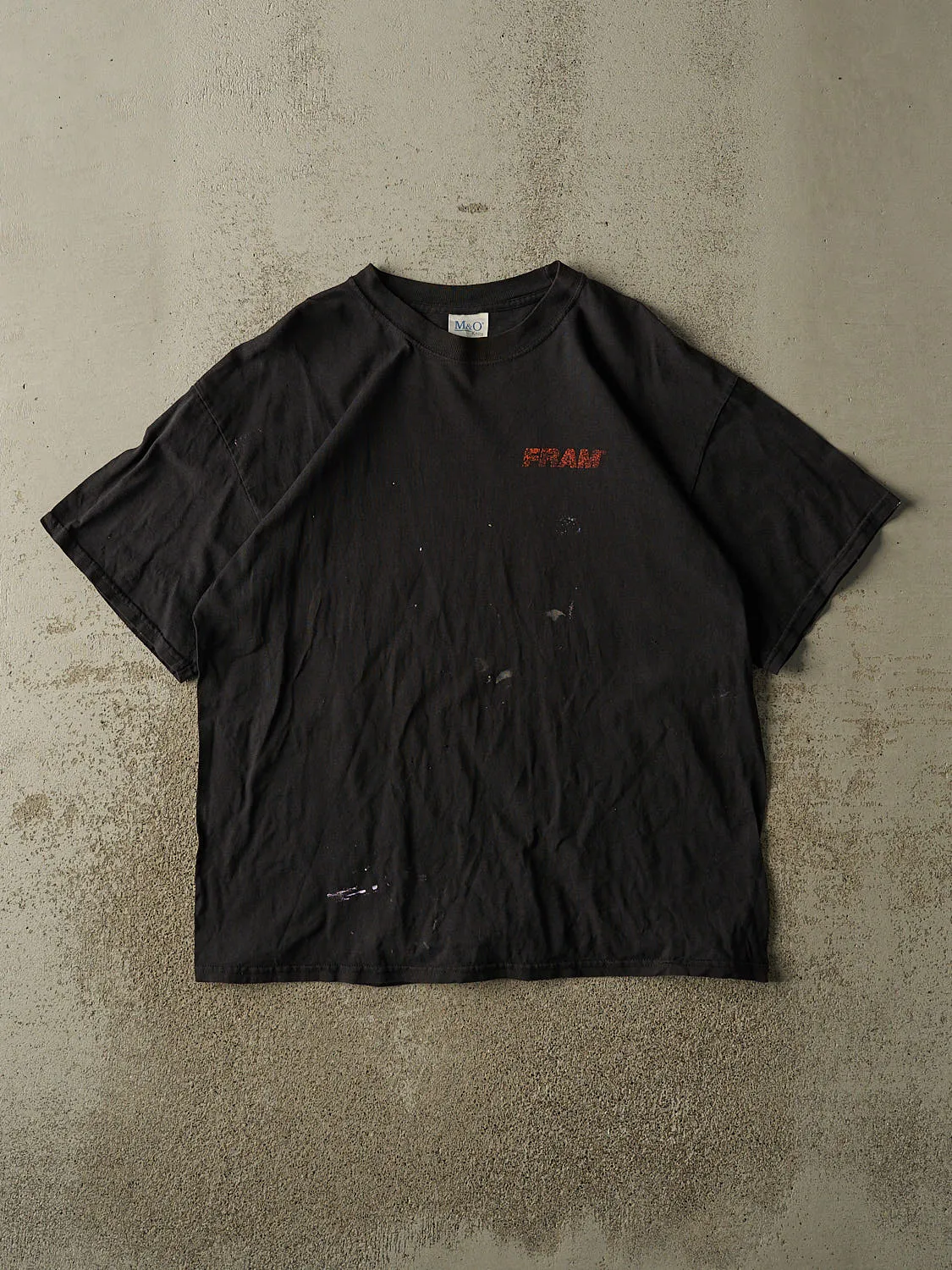 Vintage 90s Black Fram Auto Tee (L/XL) sold by Rebalance Vintage
