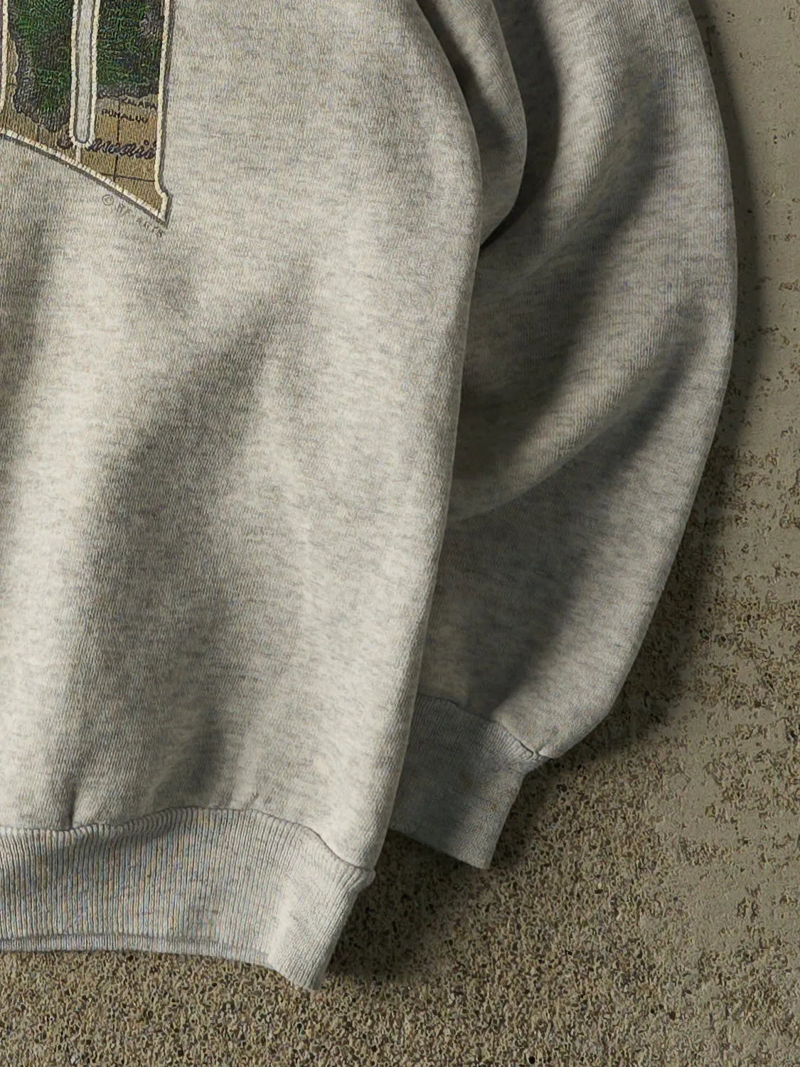 Vintage 80s Heather Grey Hawaii Crewneck (S/M) sold by Rebalance Vintage product image thumbnail 4