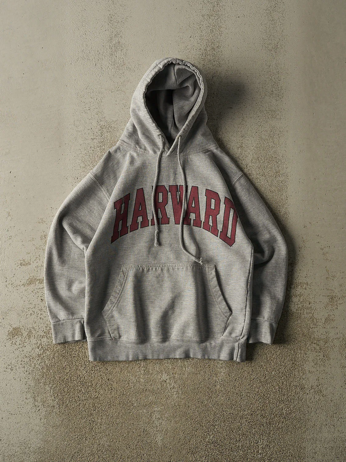 Vintage 90s Grey Harvard Hoodie (S) sold by Rebalance Vintage