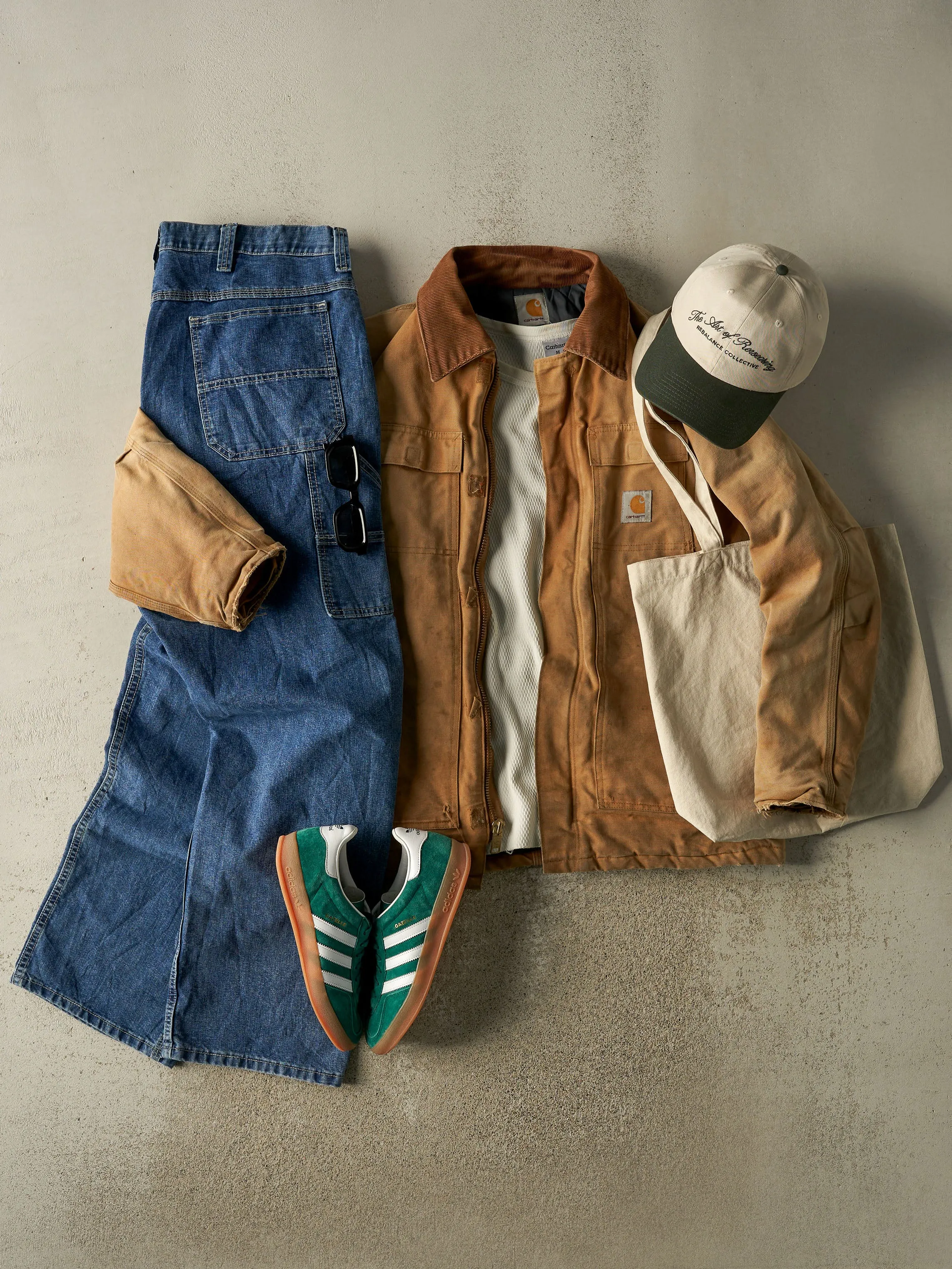 Vintage 90s Beige Carhartt Arctic Jacket (XXL) sold by Rebalance Vintage product image thumbnail 2