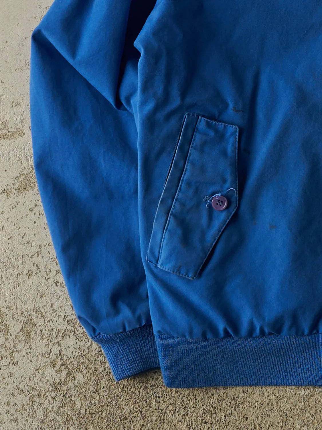 Vintage 80s Blue Lacoste Jetsetters Harrington Jacket (M/L) sold by Rebalance Vintage product image thumbnail 3