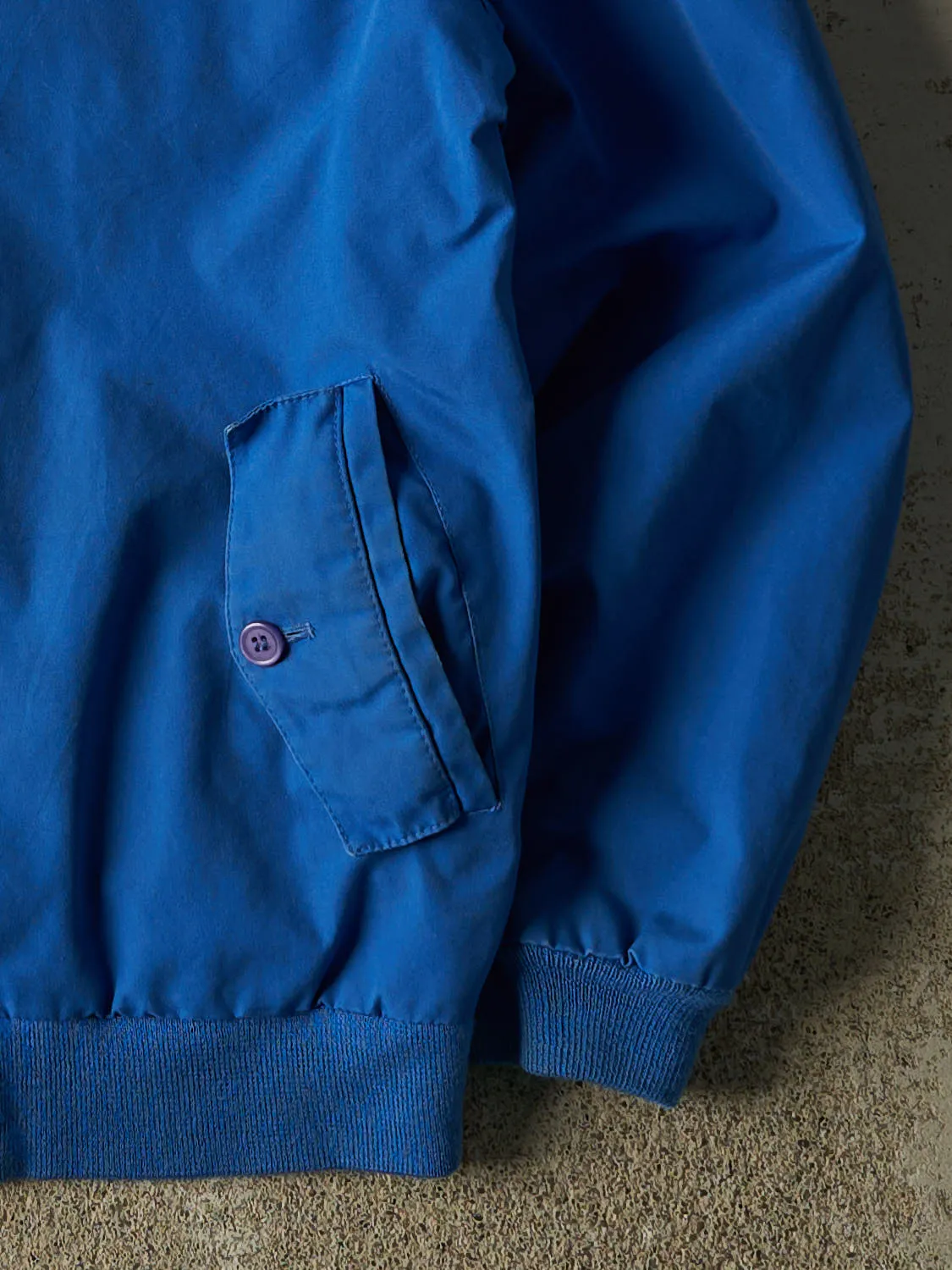 Vintage 80s Blue Lacoste Jetsetters Harrington Jacket (M/L) sold by Rebalance Vintage product image thumbnail 4