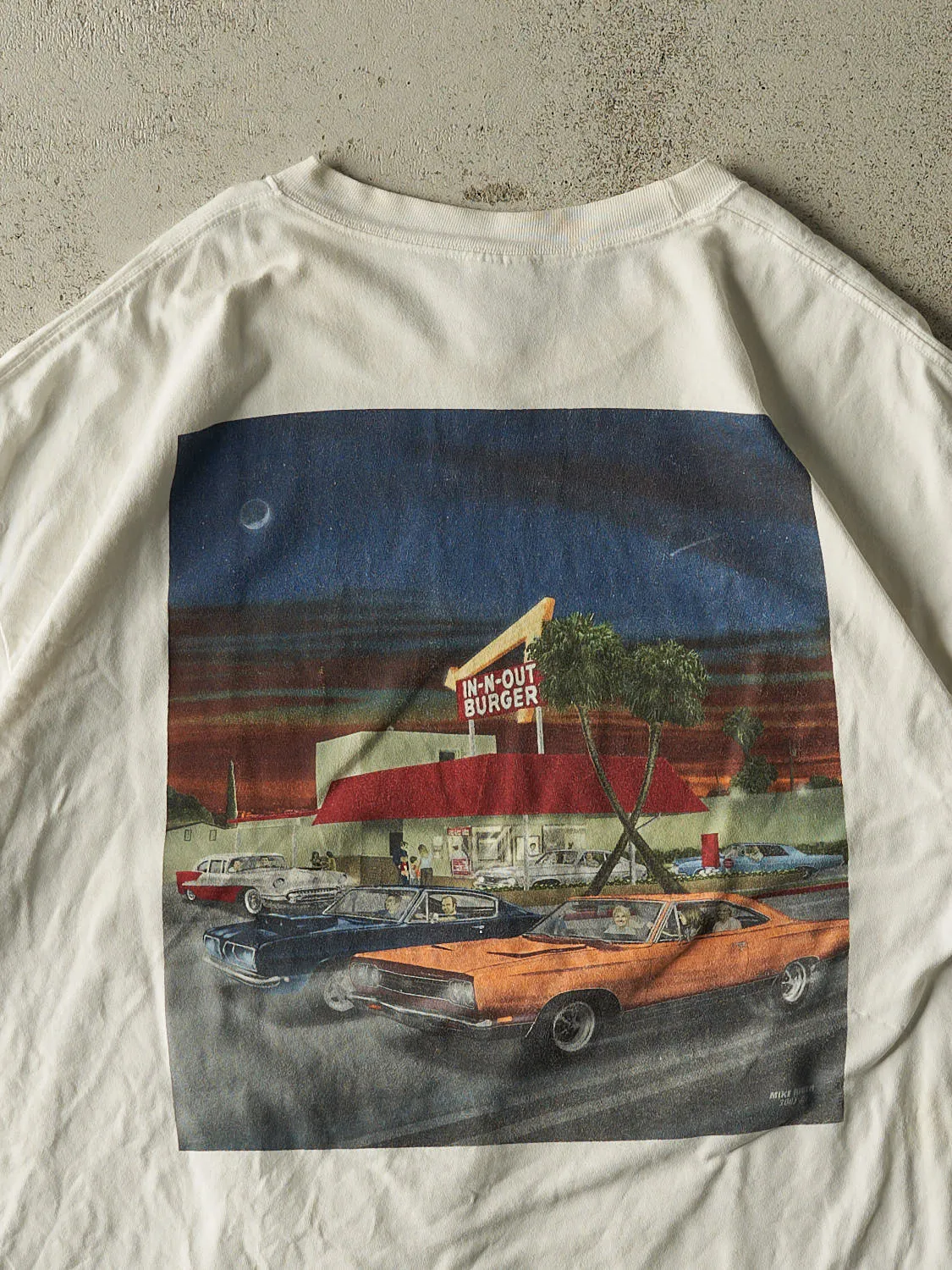 Vintage 07' White In 'N' Out Burger Las Vegas Tee (XL/XXL) sold by Rebalance Vintage product image thumbnail 4