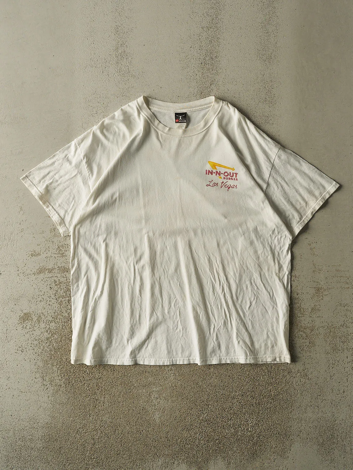 Vintage 07' White In 'N' Out Burger Las Vegas Tee (XL/XXL) sold by Rebalance Vintage