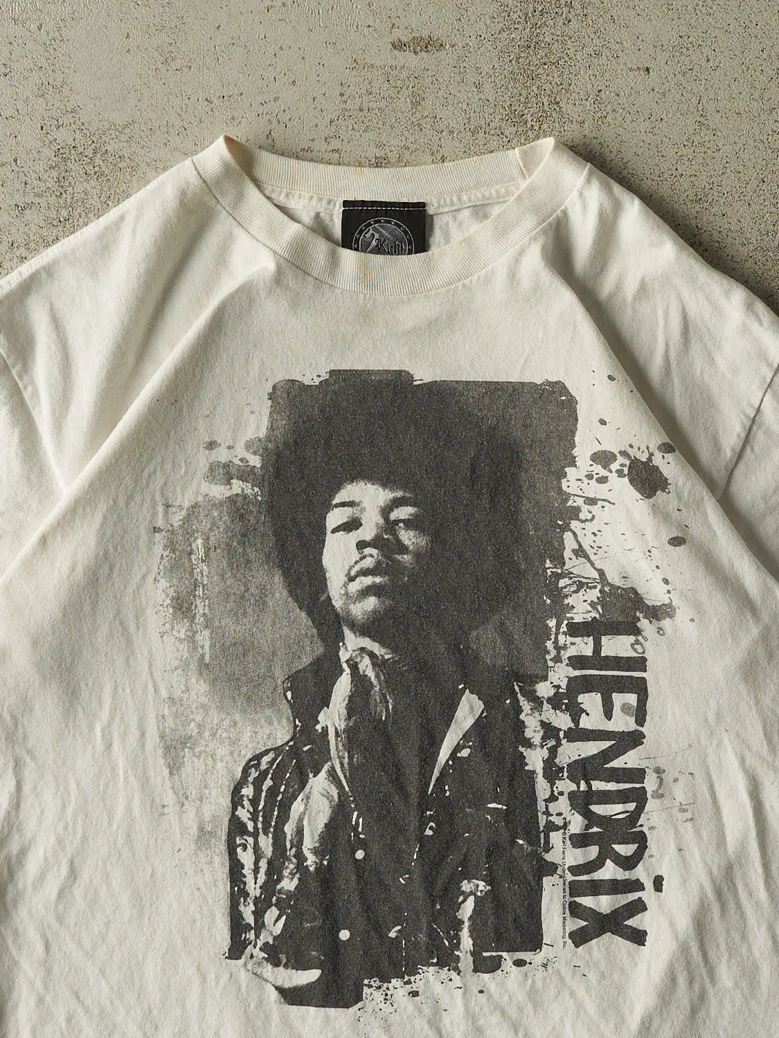 Vintage Y2K White Jimi Hendrix Tee (M) sold by Rebalance Vintage product image thumbnail 2