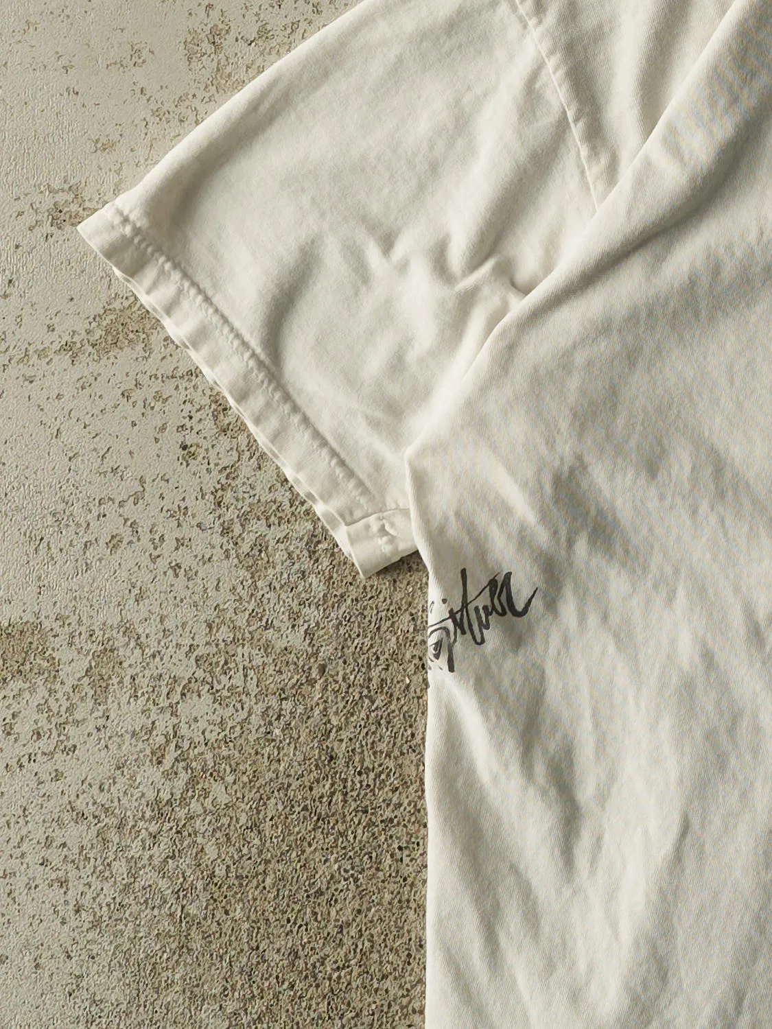 Vintage Y2K White Quiksilver Tee (L/XL) sold by Rebalance Vintage product image thumbnail 4