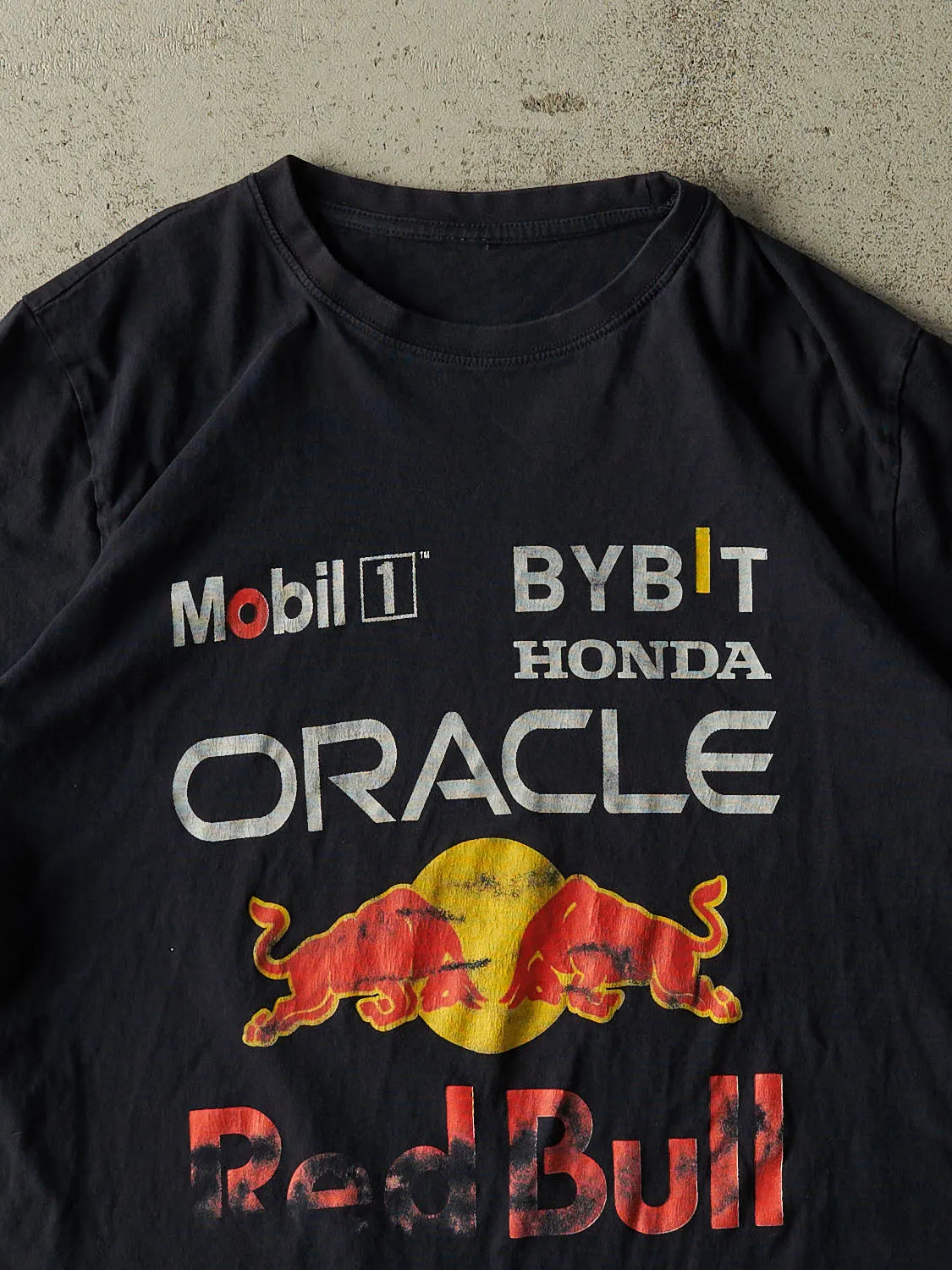 Vintage Y2K Black Red Bull F1 Racing Tee (L/XL) sold by Rebalance Vintage product image thumbnail 3