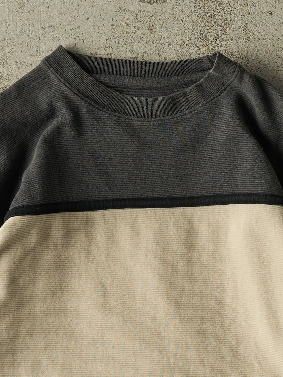 Vintage Y2K Beige Point Zero Thermal Long Sleeve (M/L) sold by Rebalance Vintage product image thumbnail 2