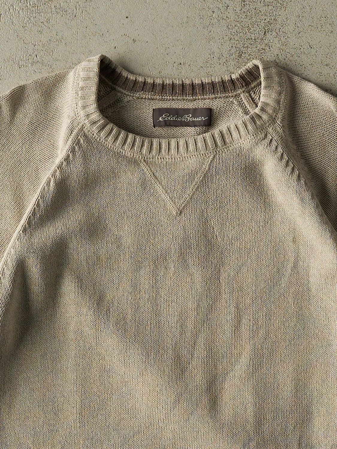 Vintage 90s Beige Eddie Bauer Knit (XL) sold by Rebalance Vintage product image thumbnail 2