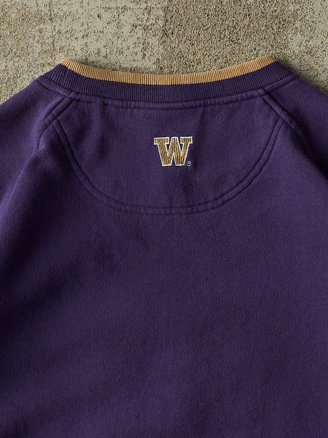 Vintage Y2K Purple University of Washington Huskies Crewneck (XXL) sold by Rebalance Vintage product image thumbnail 4