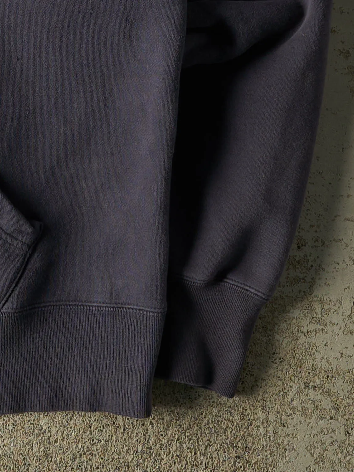 Vintage 90s Slate Blue Roots Zip Up Hoodie (M/L) sold by Rebalance Vintage product image thumbnail 4