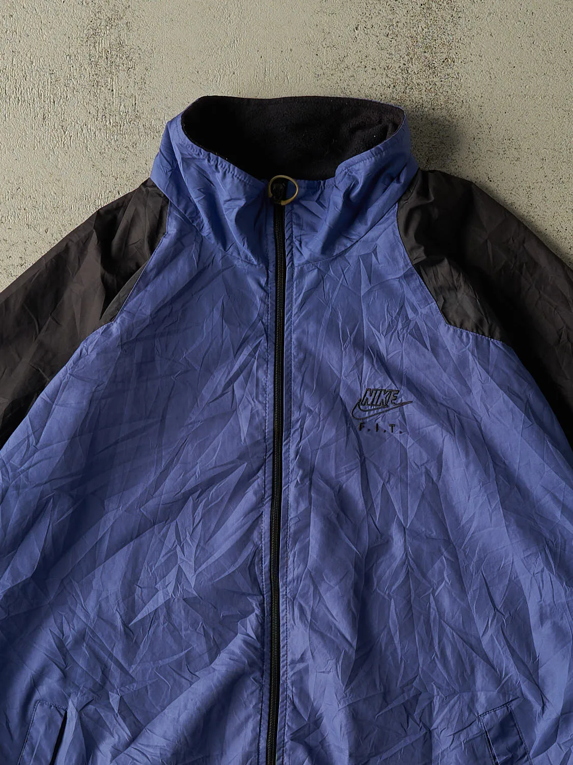 Vintage 90s Purple Nike Fit Windbreaker Jacket (XL) sold by Rebalance Vintage product image thumbnail 3