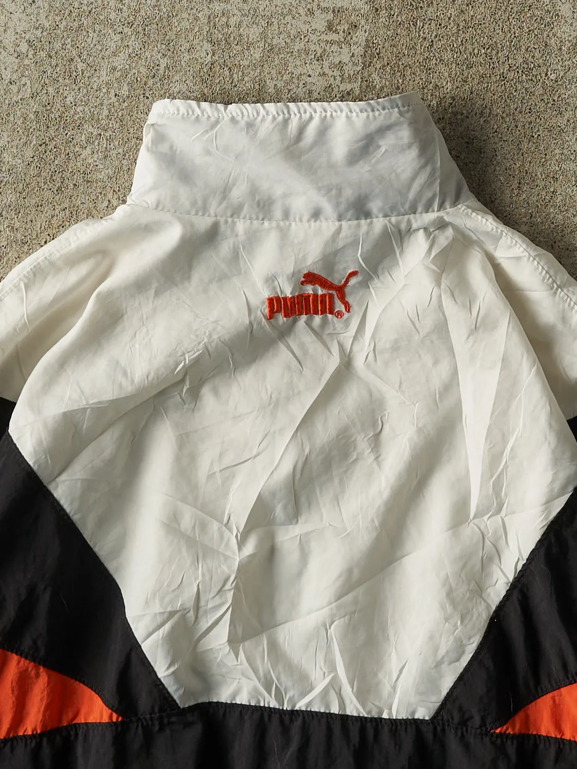 Vintage 90s Black Multi Colour Puma Windbreacker Jacket (M/L) sold by Rebalance Vintage product image thumbnail 4