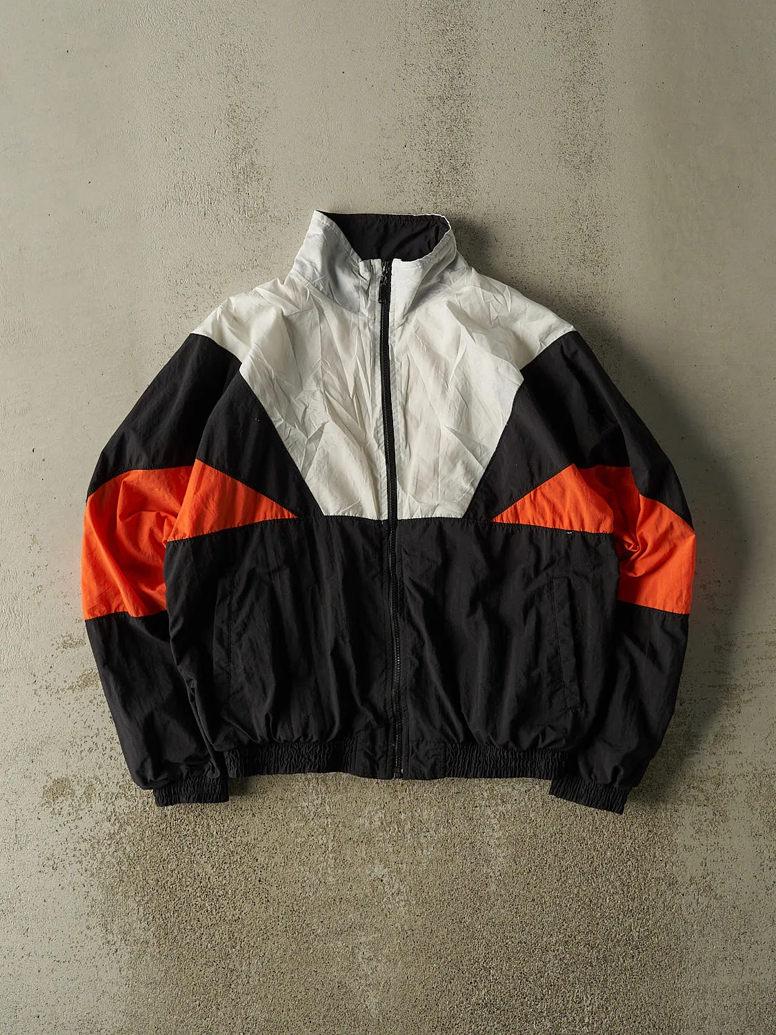 Vintage 90s Black Multi Colour Puma Windbreacker Jacket (M/L) sold by Rebalance Vintage