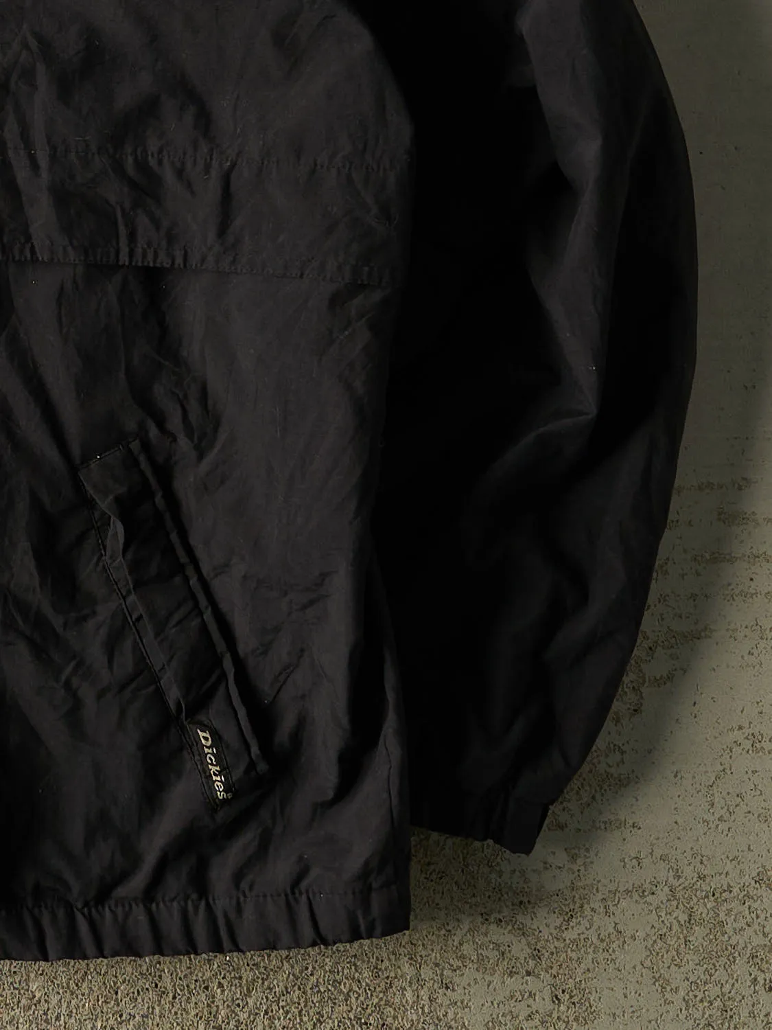 Vintage 90s Black Dickies Windbreaker Jacket (L/XL) sold by Rebalance Vintage product image thumbnail 3