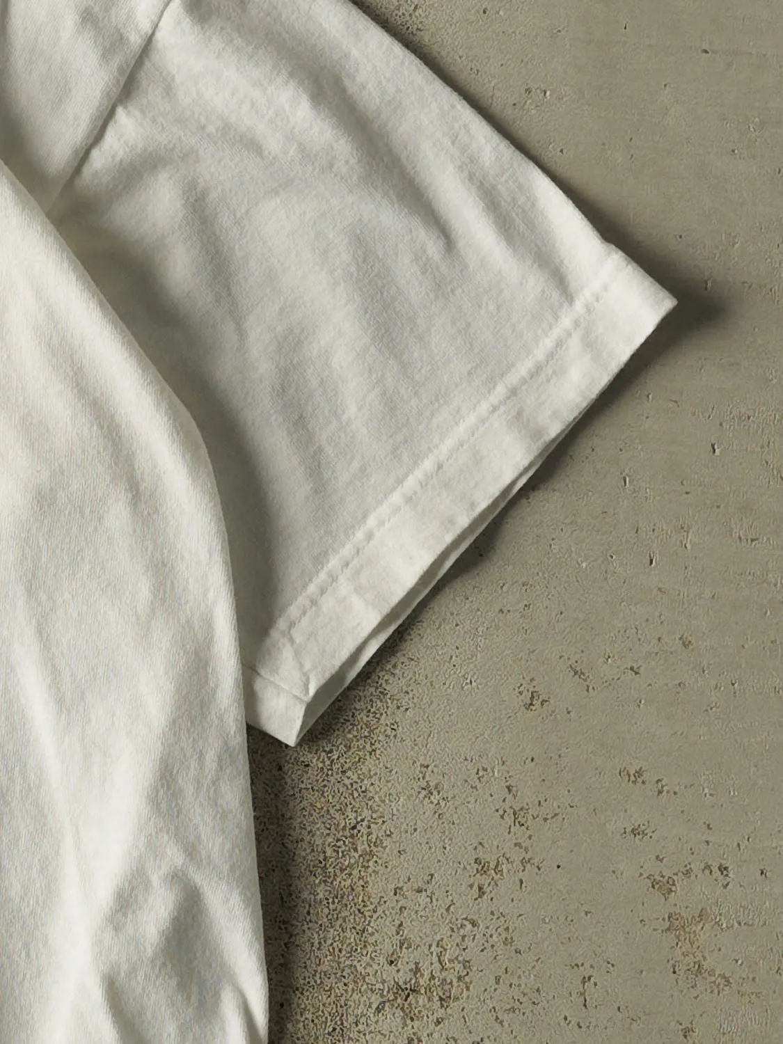 Vintage 90s White Hollywood Tee (M/L) sold by Rebalance Vintage product image thumbnail 4